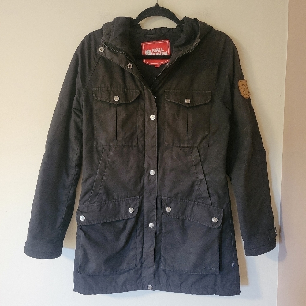 Fjallraven Greenland Parka Jacket Black - Picture 3 of 13